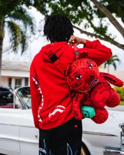 VENI VIDI VICI MONEYBEAR TEDDYBEAR BACKPACK><noscript><img width=