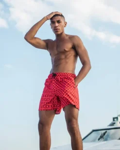 VENI VIDI VICI SHOTO SWIM TRUNKS>SPRAYGROUND Hot