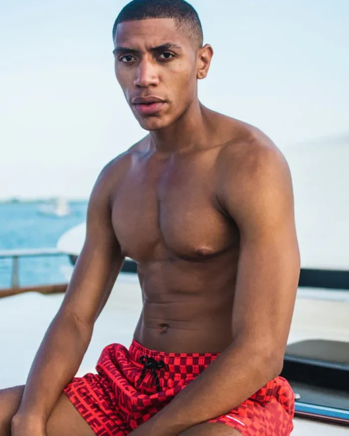 VENI VIDI VICI SHOTO SWIM TRUNKS>SPRAYGROUND Hot