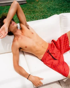VENI VIDI VICI SHOTO SWIM TRUNKS><noscript><img width=