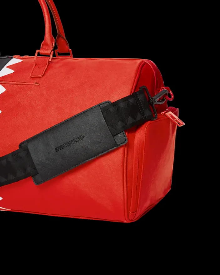 VERTICAL SHARK CUT u0026 SEW DUFFLE>SPRAYGROUND Best