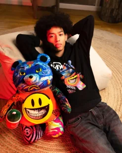 VILLAIN MONEY BEAR TEDDYBEAR RON ENGLISH EDITION BACKPACK><noscript><img width=