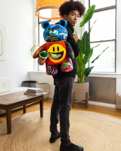 VILLAIN MONEY BEAR TEDDYBEAR RON ENGLISH EDITION BACKPACK><noscript><img width=
