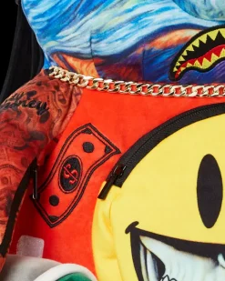 VILLAIN MONEY BEAR TEDDYBEAR RON ENGLISH EDITION BACKPACK><noscript><img width=