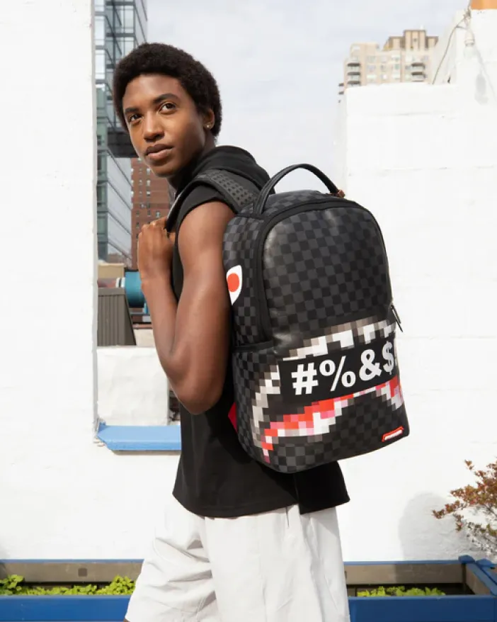 'WHAT THE BEEP' SHARK BACKPACK>SPRAYGROUND Best