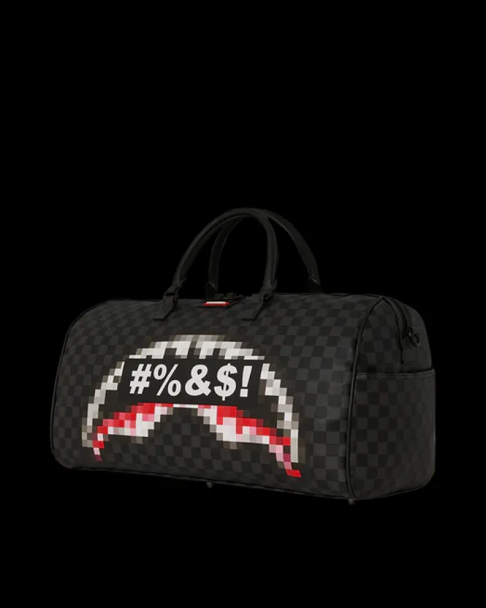 'WHAT THE BEEP' SHARK DUFFLE>SPRAYGROUND Best