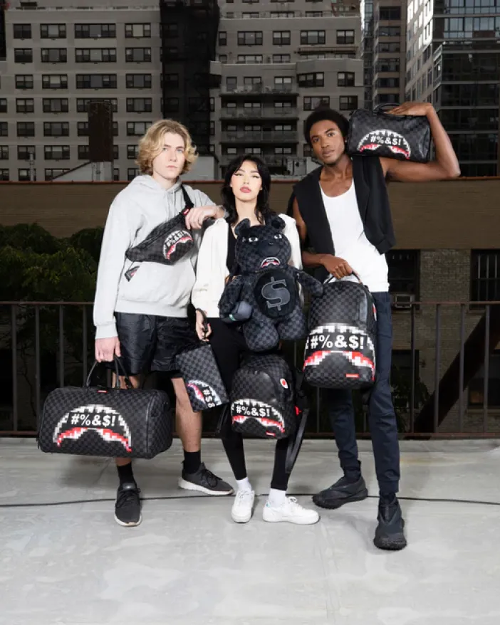'WHAT THE BEEP' SHARK DUFFLE>SPRAYGROUND Best