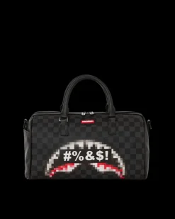'WHAT THE BEEP' SHARK MINI DUFFLE>SPRAYGROUND Clearance