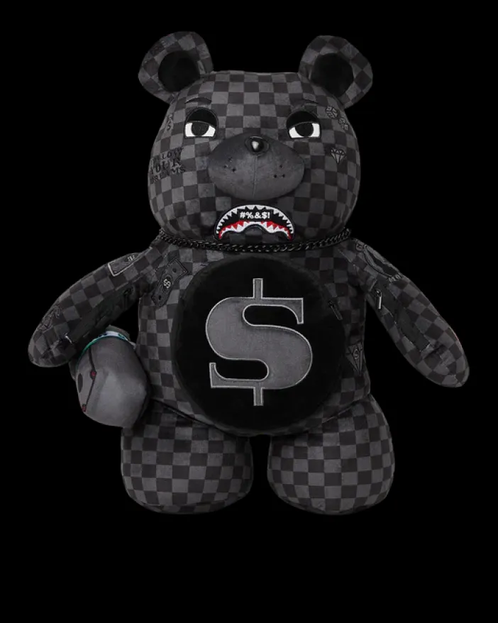 'WHAT THE BEEP' SHARK MONEYBEAR TEDDYBEAR BACKPACK>SPRAYGROUND Clearance