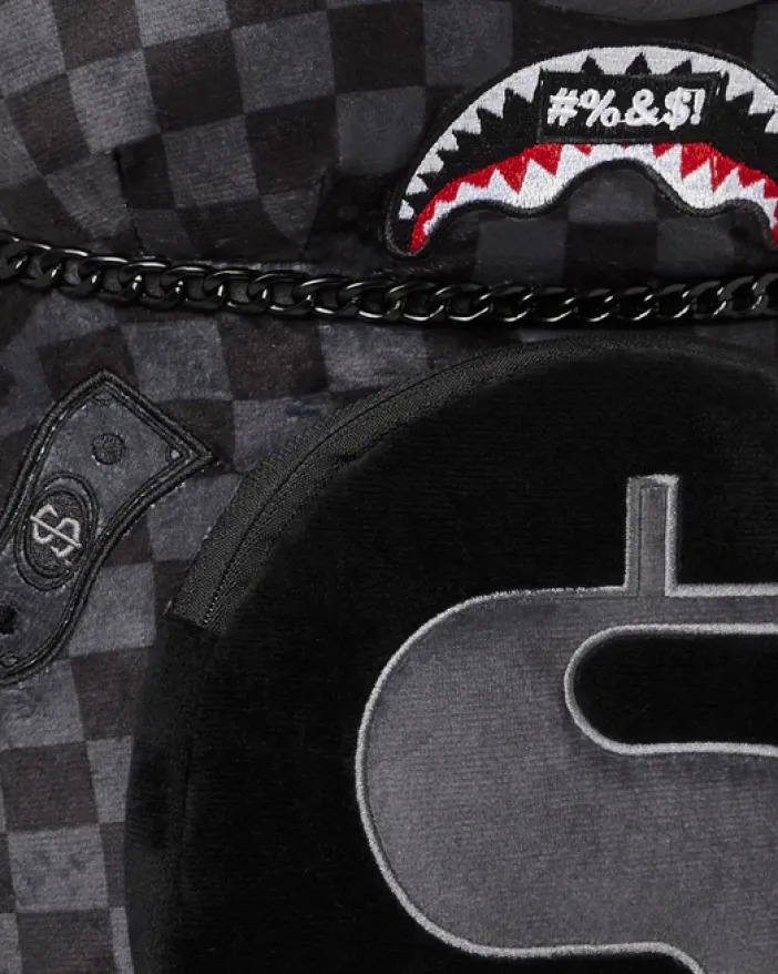 'WHAT THE BEEP' SHARK MONEYBEAR TEDDYBEAR BACKPACK>SPRAYGROUND Clearance