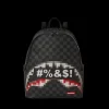 'WHAT THE BEEP' SHARK SAVAGE BACKPACK>SPRAYGROUND New