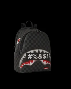 'WHAT THE BEEP' SHARK SAVAGE BACKPACK><noscript><img width=