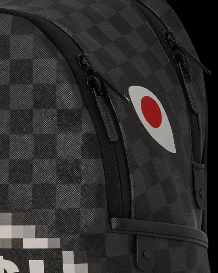 'WHAT THE BEEP' SHARK SAVAGE BACKPACK>SPRAYGROUND New
