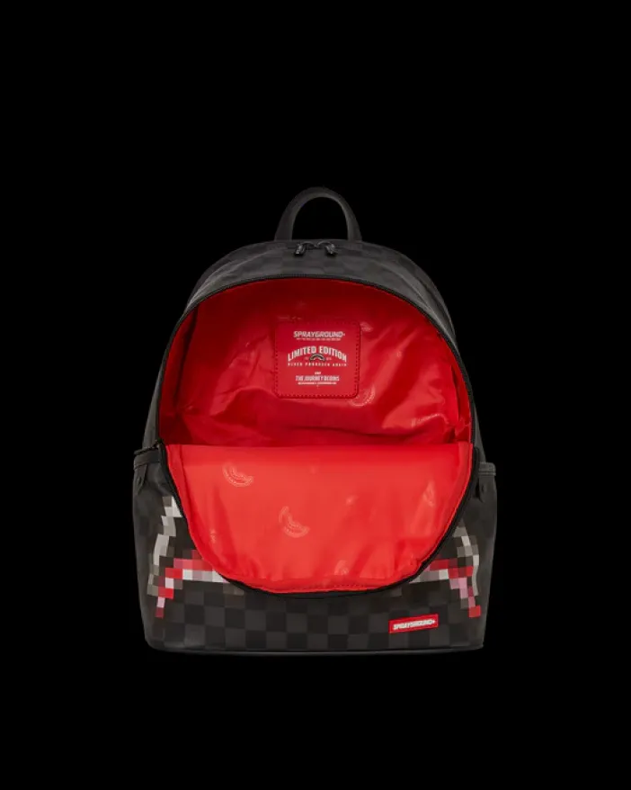 'WHAT THE BEEP' SHARK SAVAGE BACKPACK>SPRAYGROUND New