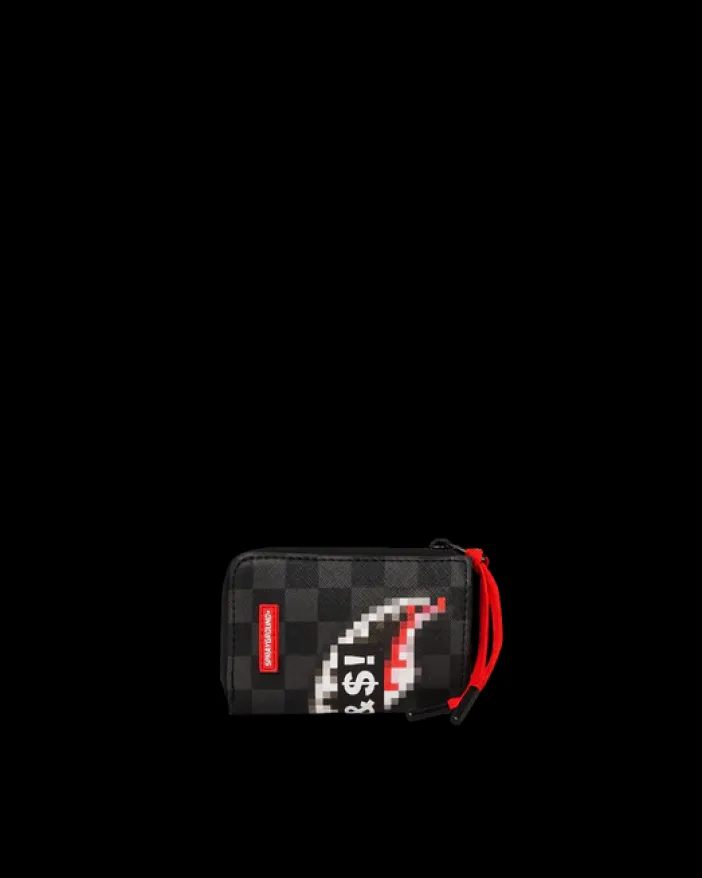 'WHAT THE BEEP' SHARK WALLET>SPRAYGROUND New