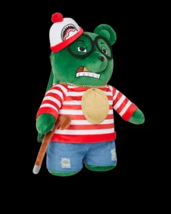 WHERES WALDO MONEYBEAR TEDDYBEAR BACKPACK><noscript><img width=
