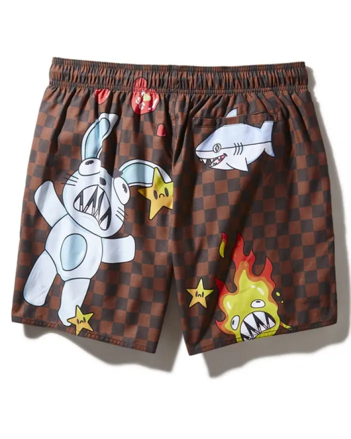 WTF SHARK SHOTO SWIM TRUNKS>SPRAYGROUND Discount