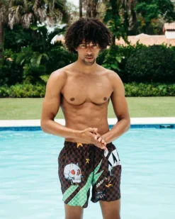 WTF SHARK SHOTO SWIM TRUNKS><noscript><img width=