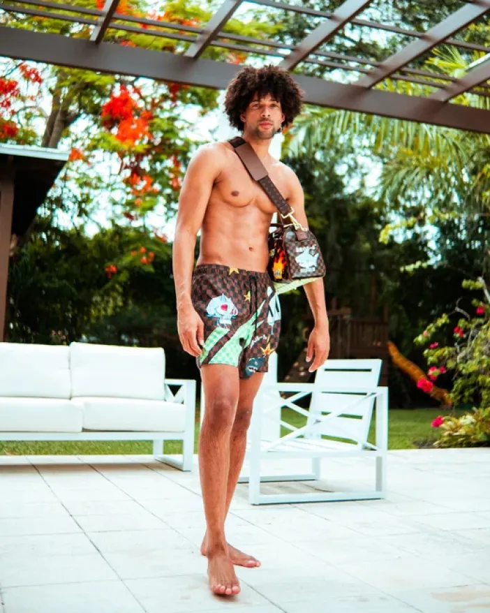 WTF SHARK SHOTO SWIM TRUNKS>SPRAYGROUND Discount