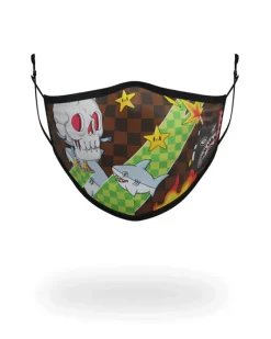 WTF THUNDER SHARK FACE MASK>SPRAYGROUND Discount
