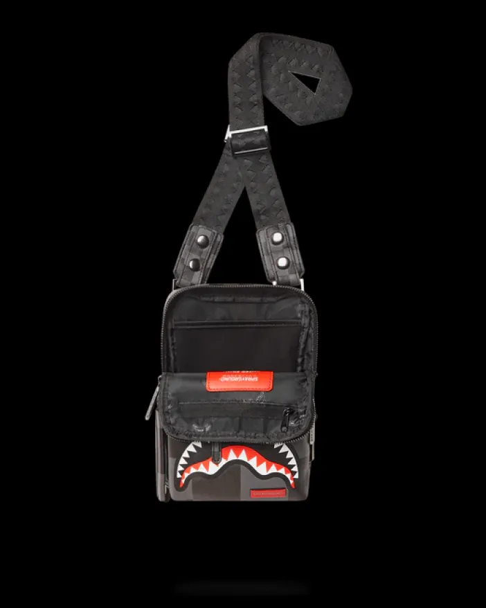 XTC GREY SHARKS IN PARIS SLING>SPRAYGROUND