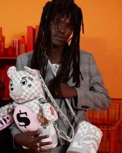 XTC LA PALAIS MEDIUM MONEYBEAR TEDDYBEAR BACKPACK><noscript><img width=