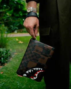 XTC SHARKS IN PARIS CROSSOVER CLUTCH><noscript><img width=