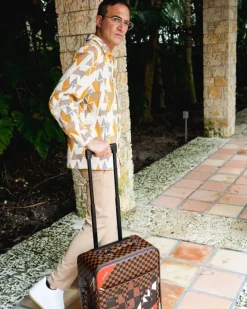 XTC SHARKS IN PARIS JETSETTER CARRY-ON LUGGAGE>SPRAYGROUND